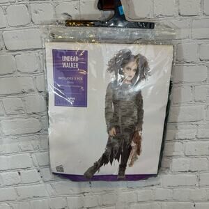 Undead Walker Zombie Girl’s Halloween Costume Sz: L 12-14 NWT